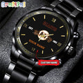 MLB San Francisco Giants Watch Black Fashion Watch Baseball Game
