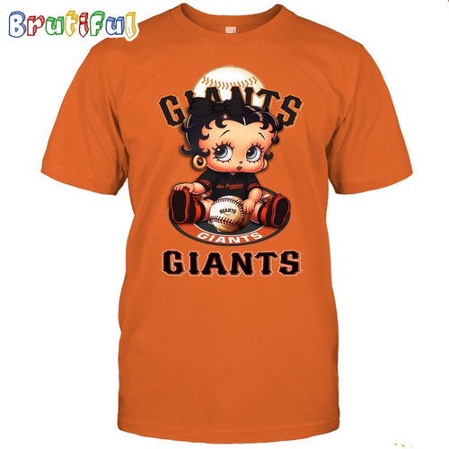 MLB San Francisco T-Shirt Betty Boop Baseball Tshirt