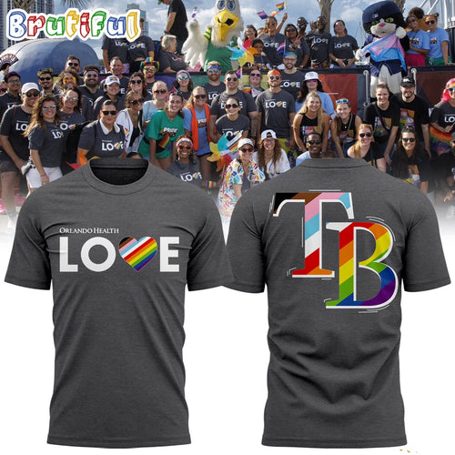 MLB Tampa Bay Rays Special Pride Month Baseball Team T Shirt