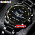 MLB Tampa Bay Rays Watch Black Fashion Watch Baseball Game