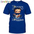 MLB Tampa Bay T-Shirt Betty Boop Baseball Tshirt