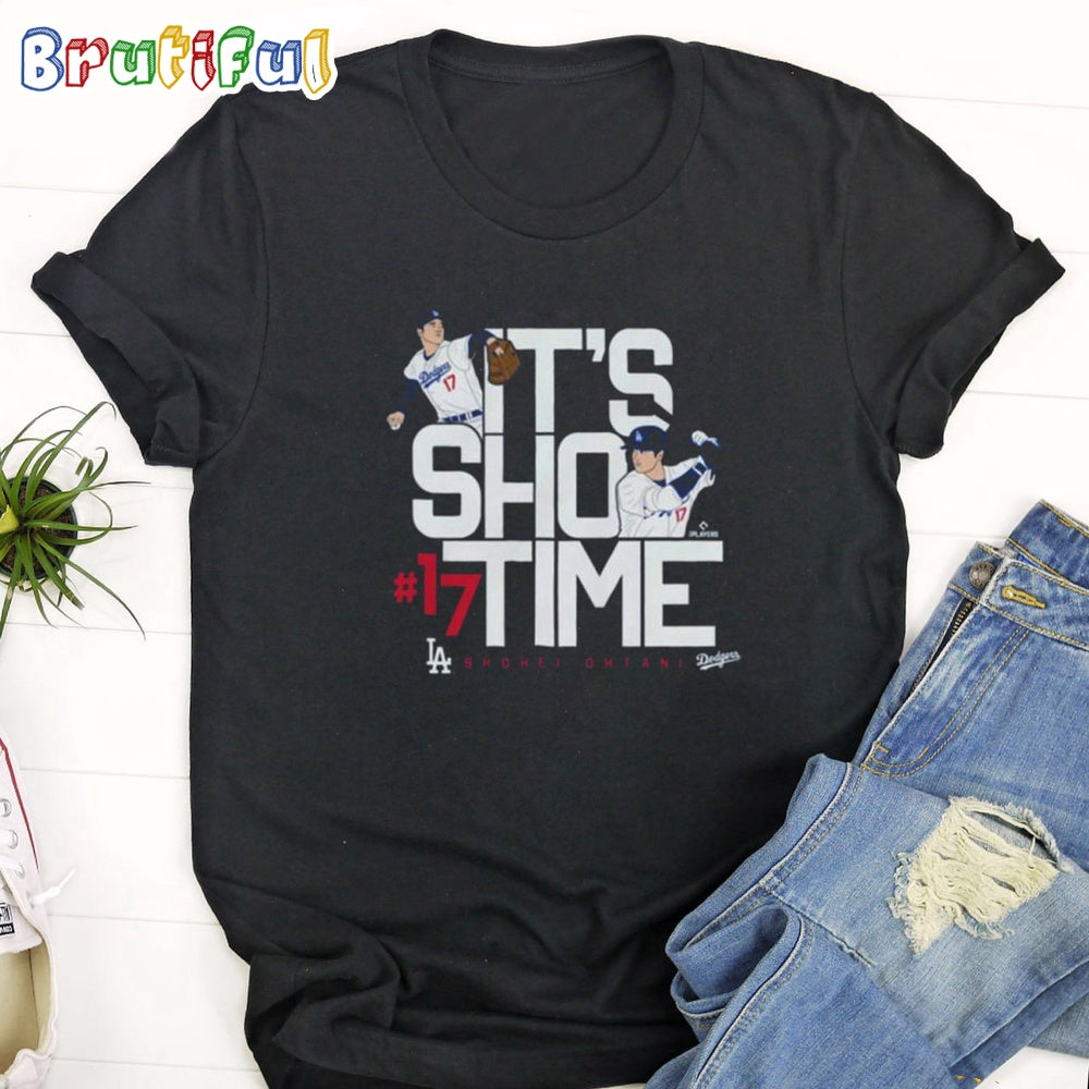 MLB Team Toddler Los Angeles Dodgers Shohei Ohtani Blue T Shirt