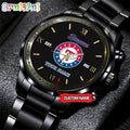 MLB Texas Rangers Watch Black Fashion Watch Baseball Game
