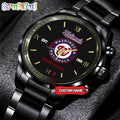 MLB Washington Nationals Watch Black Fashion Watch Baseball Game