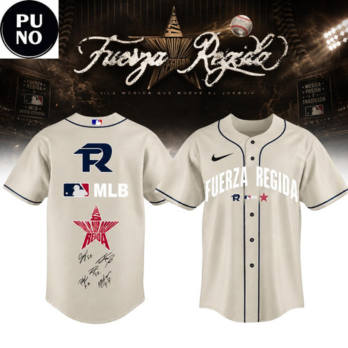 MLB x Fuerza Regida This Is Our Dream Stadium Tour 2026 Baseball Jersey