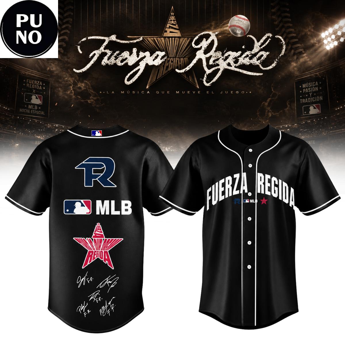 MLB x Fuerza Regida This Is Our Dream Stadium Tour 2026 Baseball Jersey