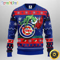 MLB Chicago Cubs Christmas Ugly Sweater Grinch Gift For Baseball Fans
