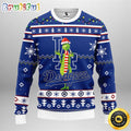 MLB Los Angeles Dodgers Christmas Ugly Sweater Print Funny Grinch Gift For Baseball Fans