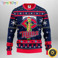 MLB Minnesota Twins Christmas Ugly Sweater Print Funny Grinch Gift For Baseball Fans