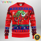 MLB Philadelphia Phillies Christmas Ugly Sweater Grinch Gift For Baseball Fans