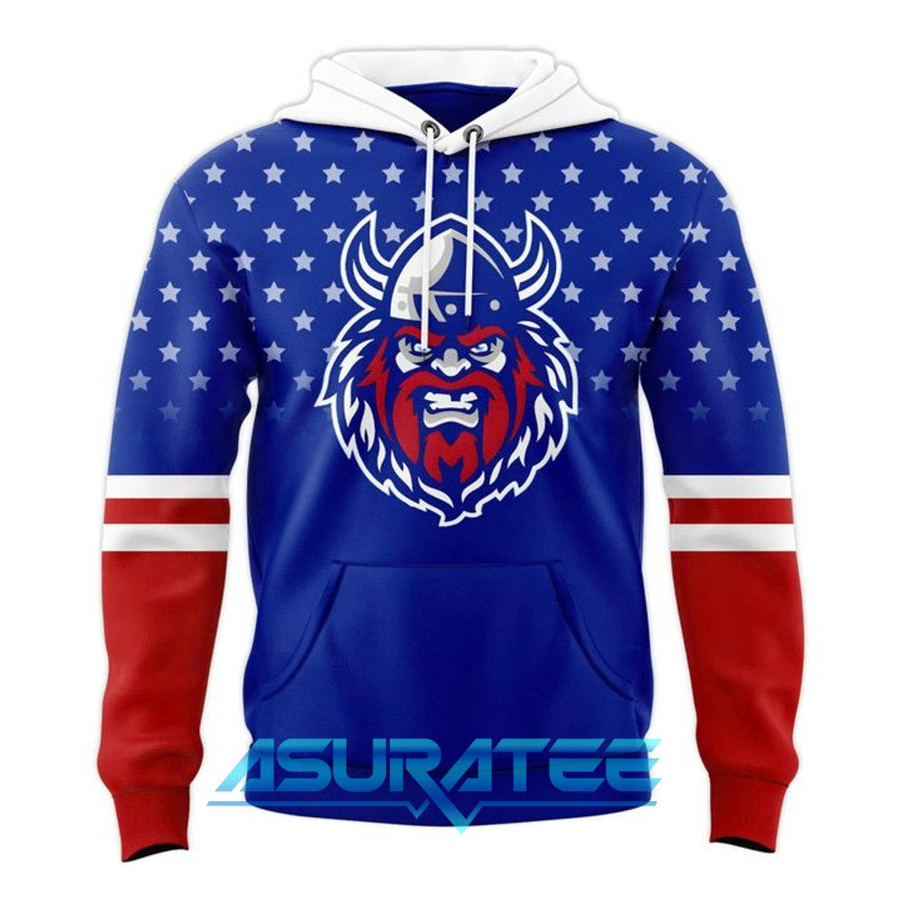 Macon Mayhem Salute To Service 2025 Hoodie