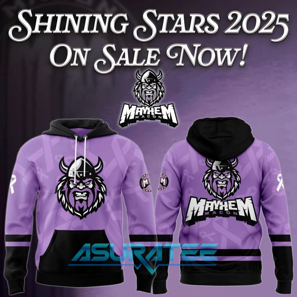 Macon Mayhem x Cancer Night Hoodie 2025