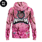 Macon Mayhem x Cherry Blossom 2026 First Jersey Raffle Hoodie T-Shirt