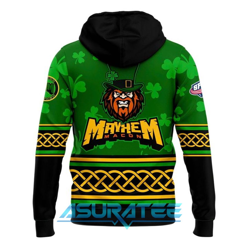 Macon Mayhem x St. Patrick’s Day 2026 Limited Edition Hoodie, Cap