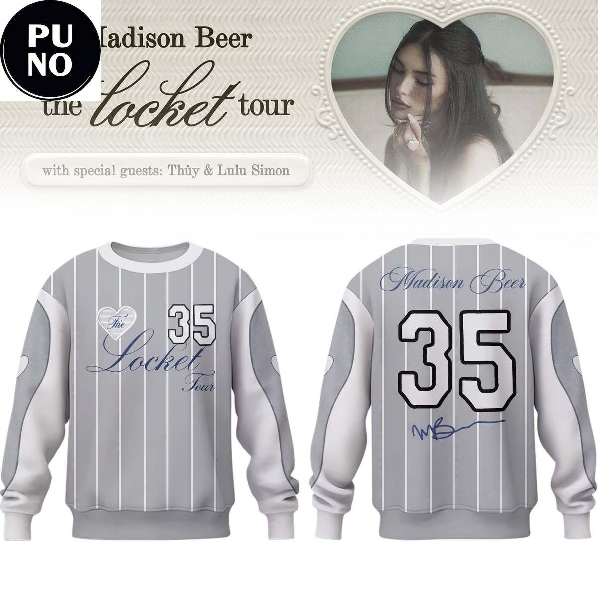 Madison Beer The Locket Tour 2026 Sweatshirt