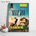 Madonna May 4 2024 Praia De Copacabana Rio De Janeiro Brazil Wall Art Poster Canvas
