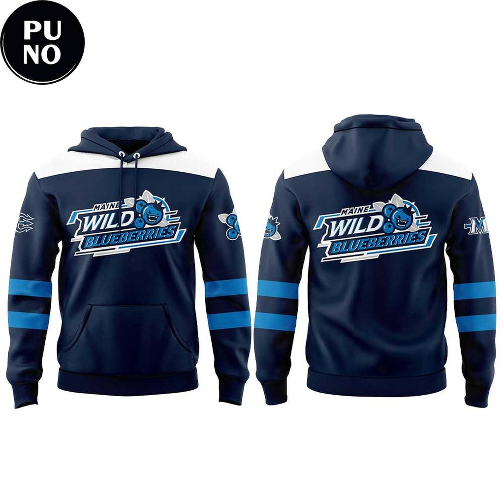 Maine Mariners Maine Wild Blueberries 2026 Hoodie T-Shirt