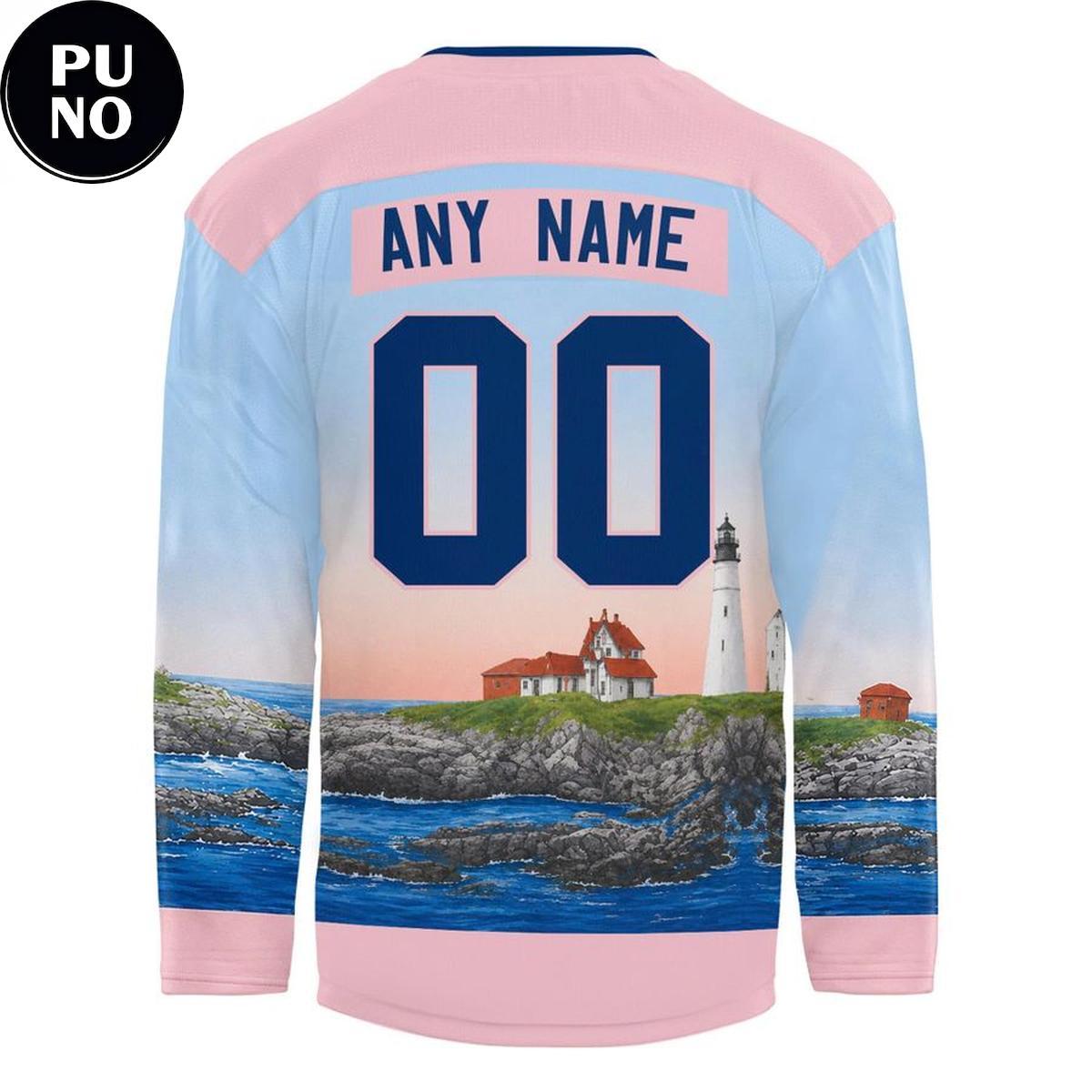 Maine Mariners Summer Series 2026 Personalized Hockey Jersey
