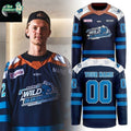 Maine Mariners Wild Blueberries Night 2026 Limited Hockey Jersey