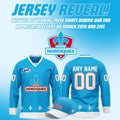Maine Nordiques 2026 Powder Blue Hockey Jersey