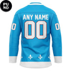 Maine Nordiques Powder Blue 2026 Personalized Hockey Jersey