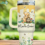 Mama Bear Disney Winnie Pooh - Personalized Tumbler 40OZ