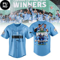 Manchester City Carabao Cup Winners 2026 Locker Room Baseball Jersey
