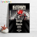 Marilyn Maison Will Embark On A Tour With Five Finger Death Punch Wall Art Poster Canvas