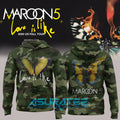 Maroon 5 Love Is Like 2025 US Fall Tour Hoodie