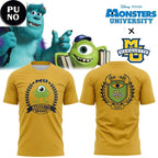 Marquette Golden Eagles x Monsters University Mike Wazowski Hoodie T-Shirt