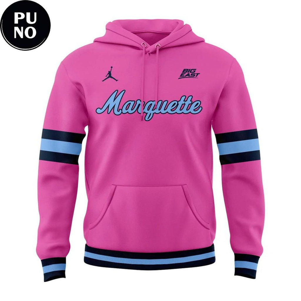 Marquette Women’s Basketball Pink with Purpose 2026 Hoodie T-Shirt