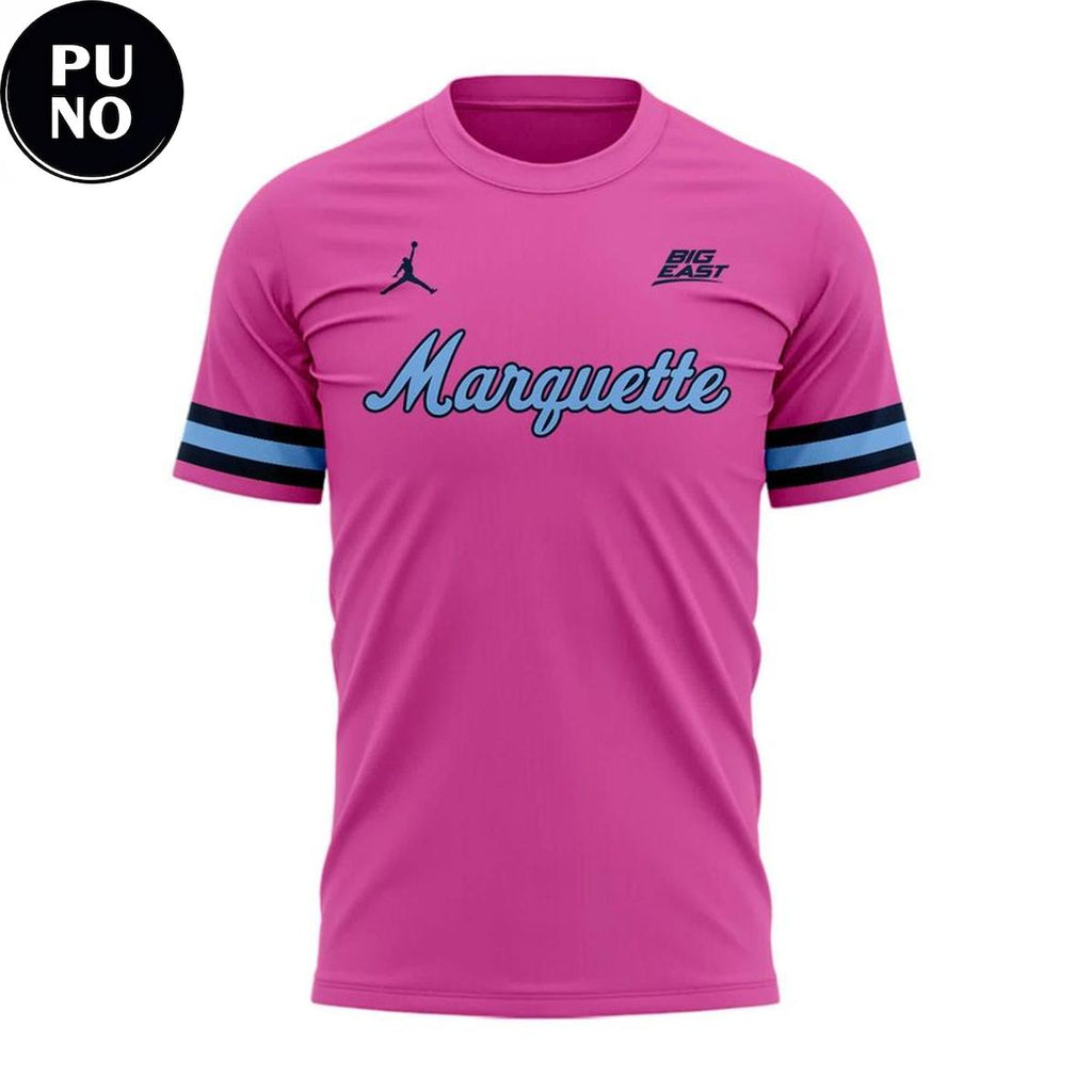 Marquette Women’s Basketball Pink with Purpose 2026 Hoodie T-Shirt