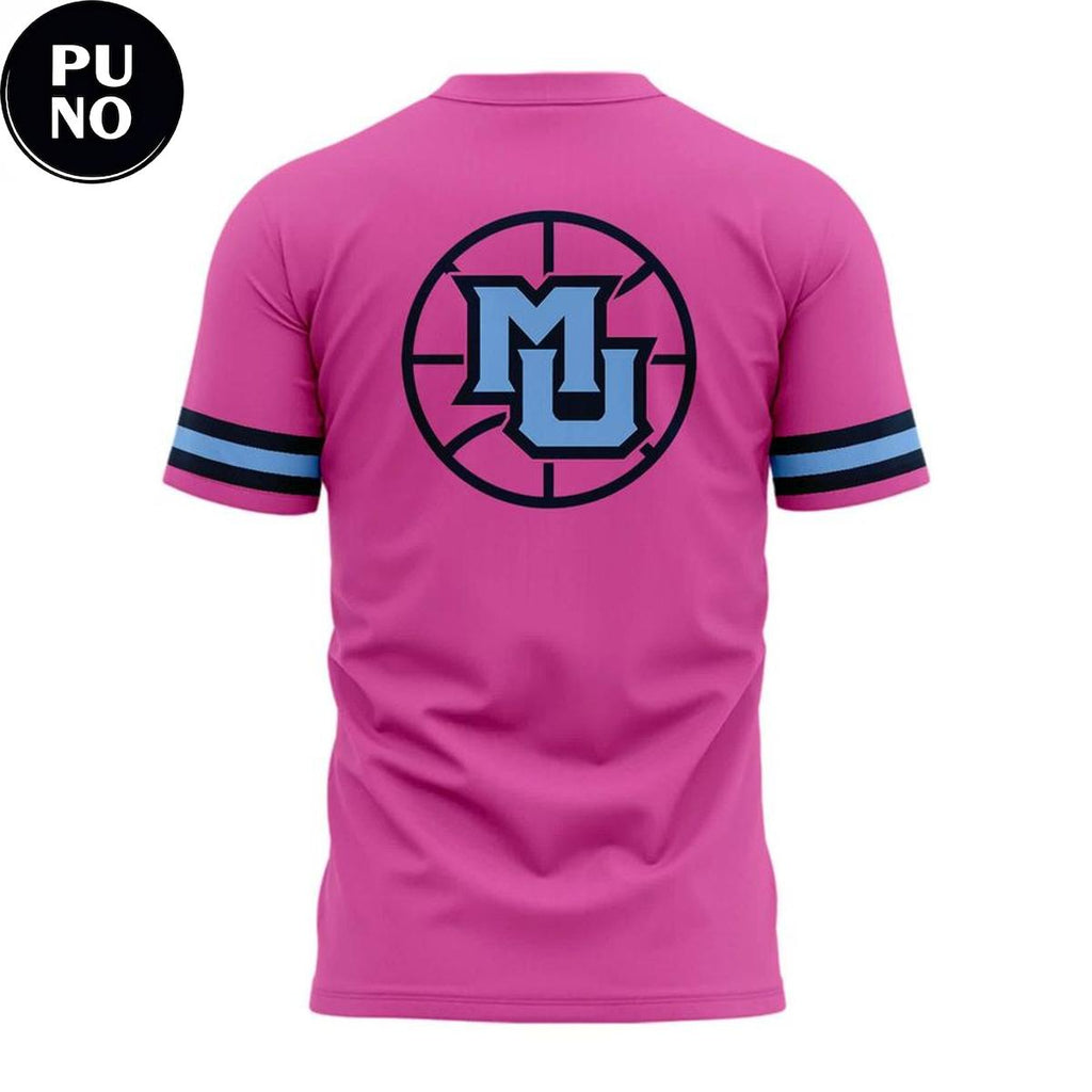 Marquette Women’s Basketball Pink with Purpose 2026 Hoodie T-Shirt
