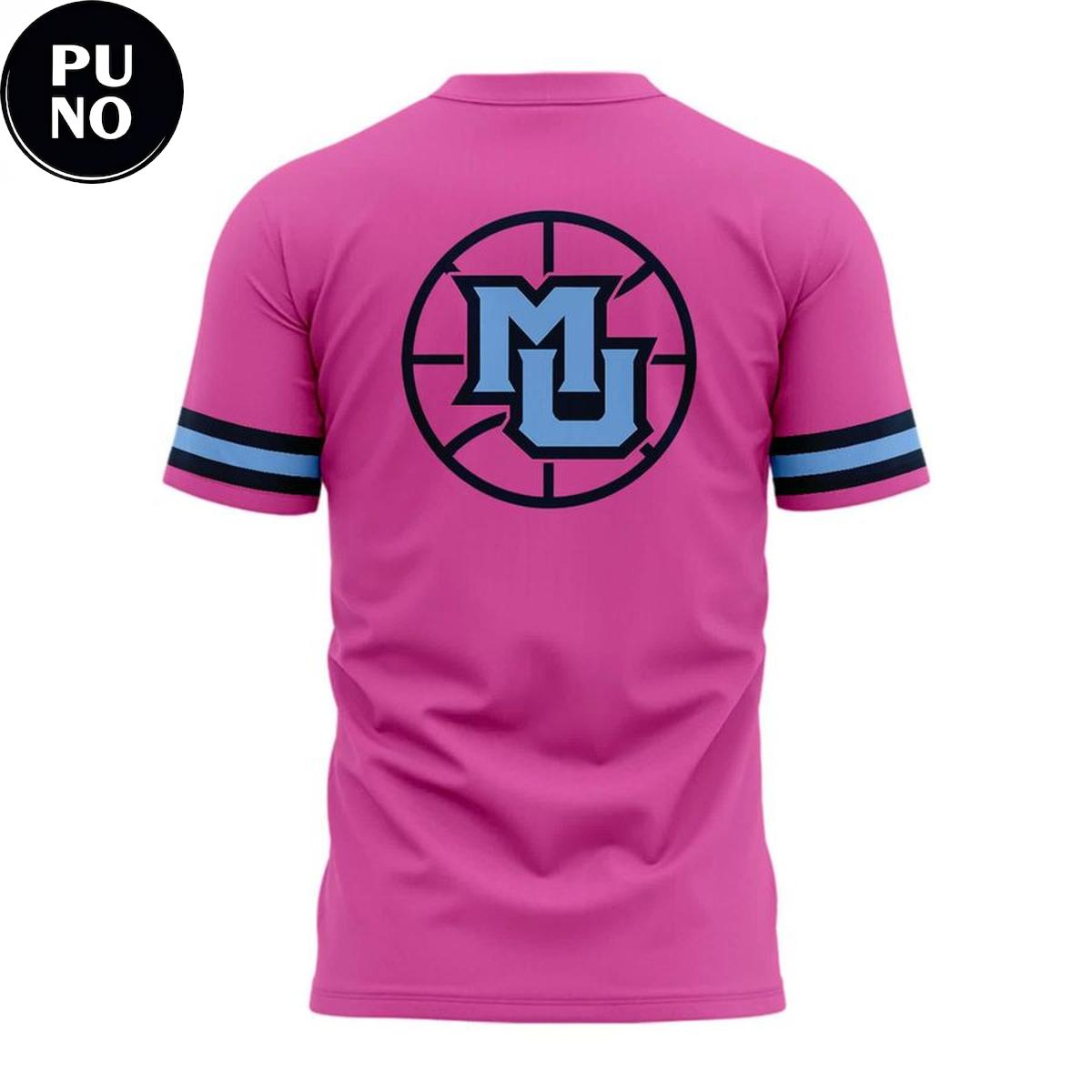 Marquette Women’s Basketball Pink with Purpose 2026 Hoodie T-Shirt
