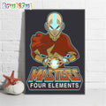 Master Four Elements 2024 Wall Art Poster Canvas