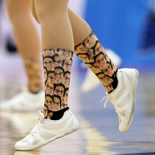 McNeese cheerleaders Amir Khan Socks