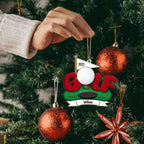 Golf Course 2025 - Personalized Christmas Gifts Custom Acrylic Ornament For Golf Lovers