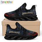 Megadeth Destroy All Enemies Tour 2024 Max Soul Shoes Sneaker
