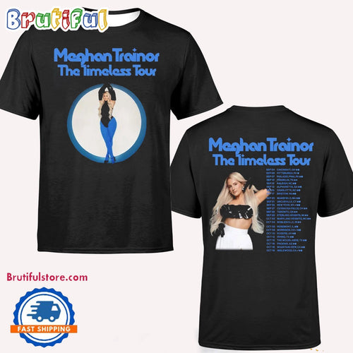 Meghan Trainor The Timeless Tour 2024 T Shirt, Meghan Trainor Fan Shirt, The Timeless Tour Tee