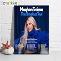Meghan Trainor The Timeless Tour 2024 Wall Art Poster Canvas