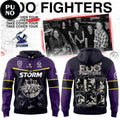 Melbourne Storm x Foo Fighters 2026 Australia Stadium Tour Hoodie T-Shirt