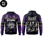 Melbourne Storm x Foo Fighters 2026 Australia Stadium Tour Hoodie T-Shirt