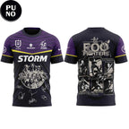 Melbourne Storm x Foo Fighters 2026 Australia Stadium Tour Hoodie T-Shirt