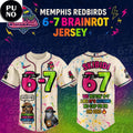 Memphis Redbirds 2026 6-7 Brainrot Baseball Jersey