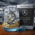 Mercedes-Benz 100th Anniversary Commemorative Whiskey Glass