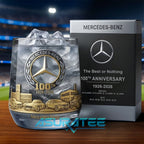 Mercedes-Benz 100th Anniversary Commemorative Whiskey Glass