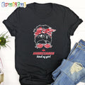 Messy Bun Carolina Hurricanes Kind Of Girl NHL T Shirt