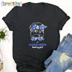 Messy Bun Toronto Maple Leafs Kind Of Girl NHL T Shirt