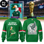 Mexico National Soccer x Patito Corazón 2026 Un Corazón Mexicano Hoodie T-Shirt