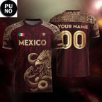 Mexico Soccer 2026 For Fan Personalized T-Shirt